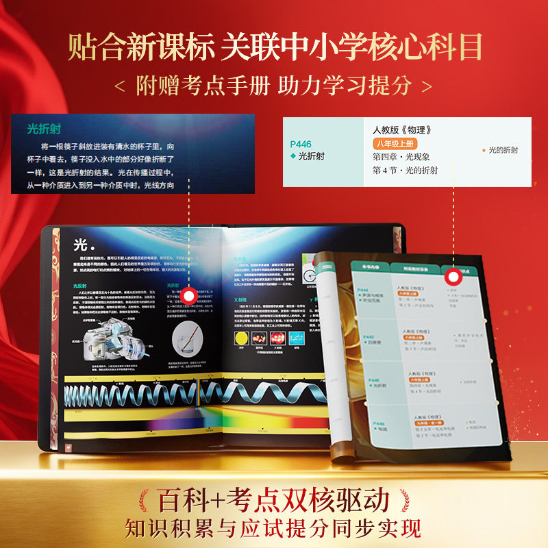 2025年新版新教材里的大百科语文数学科学教材内容一二三四五六年级上册三科合一教材内容同步小学生阅读兴趣培养知识科普启蒙书籍