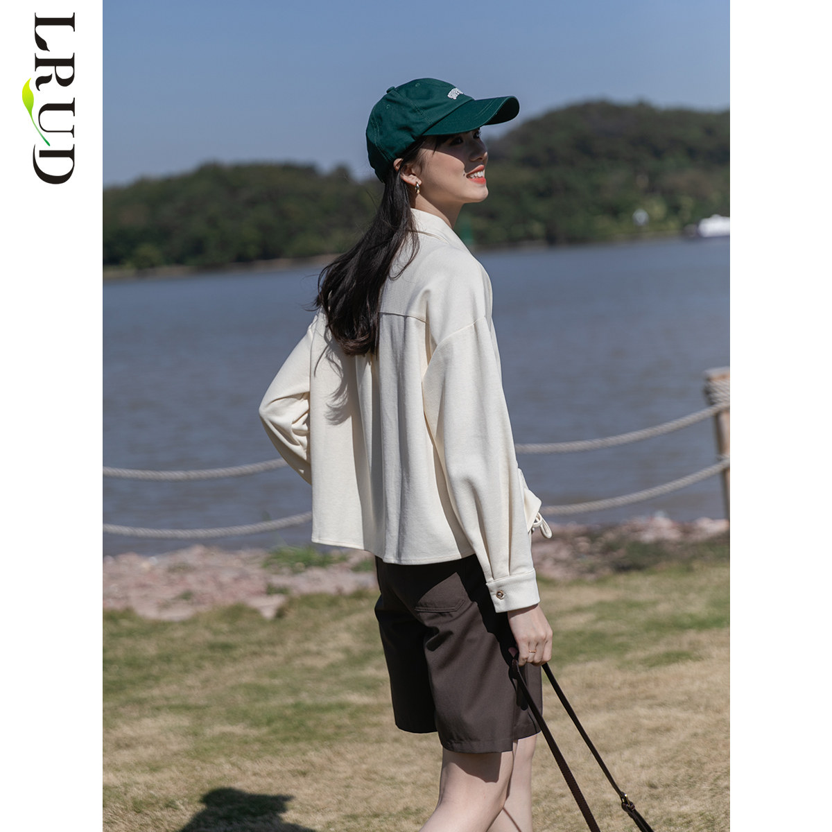 lrud女春装2022年新款韩版宽松衬衫 lrud衬衫