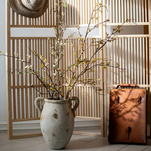 掬涵锦带碎花枝条仿真花干花客厅禅意新中式装饰假花高枝仿生花艺 - 图3