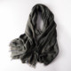 Japanese retro cotton and linen scarf, versatile for men and women