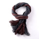 Autumn and winter color block Korean style women's scarf