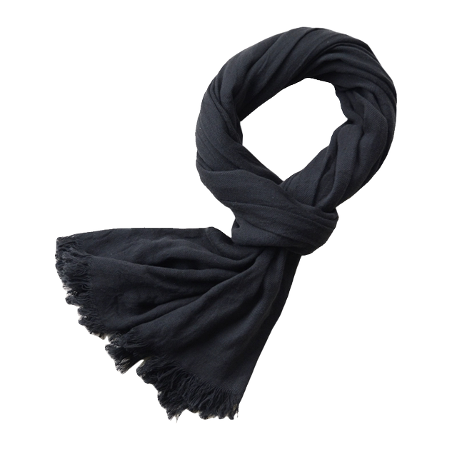 Autumn and winter casual men's and women's cotton scarves