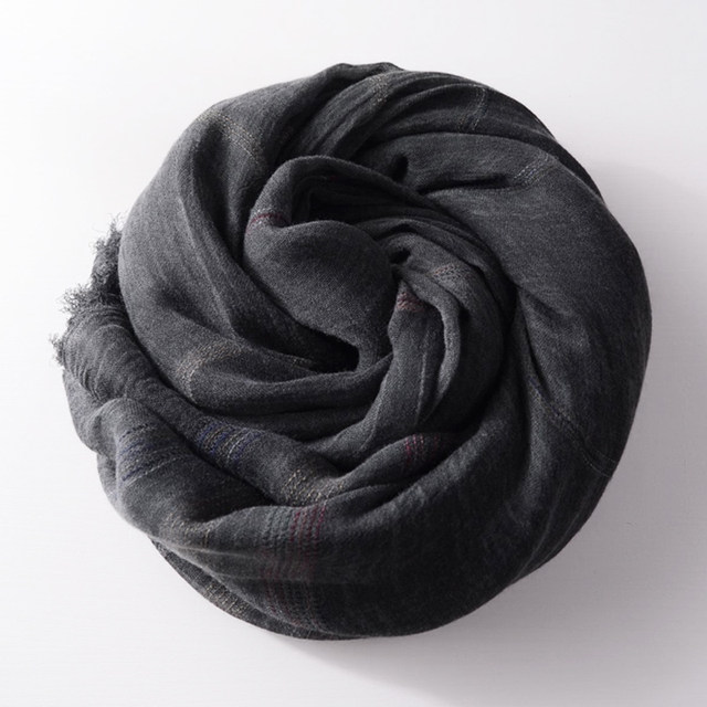 Japanese autumn and winter high-end men's casual scarf