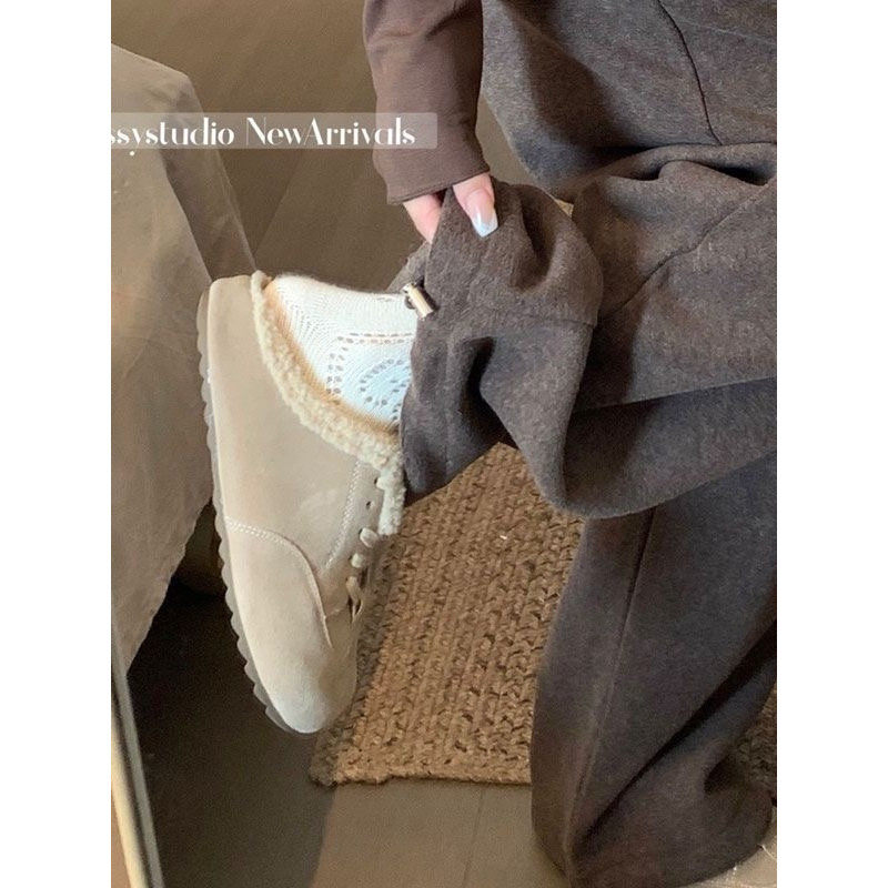 大码胖mm美式复古垂感弯刀阔腿裤女冬季加绒加厚慵懒风宽松休闲裤,淘宝优惠券,粉丝福利购,淘宝优惠卷