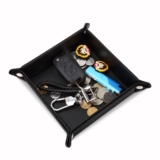 Кожа для крыльца в соответствии с вычетом Изменения небольшого мусора на рабочем столе складной коробка складного ключа диска настройка настройка