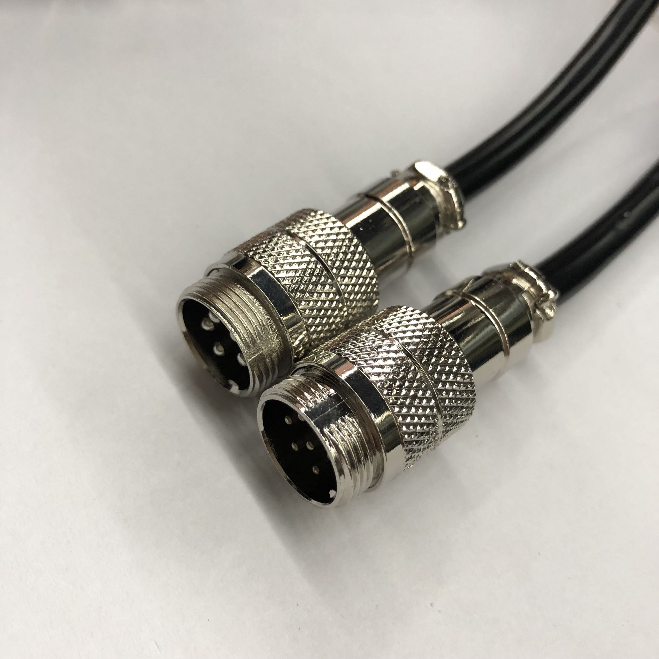 GX16公母对接带线航空插头电源快速接头线插座2 3 4 8 10芯连接器 - 图1