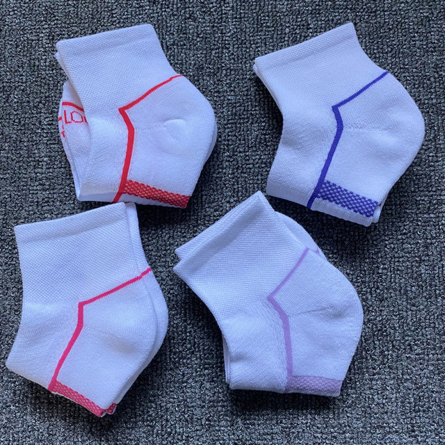 Towel bottom anti-odor medium tube running thick sports socks