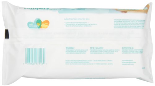 Pampers Stages Sensitive Wipes Convenience Pack  36 wipes - 图0