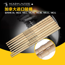 Canada HEADHUNTERS Headhunter Maple Wood Classic Maple Wood Groove Drum Stick MC 5A MG A MG C