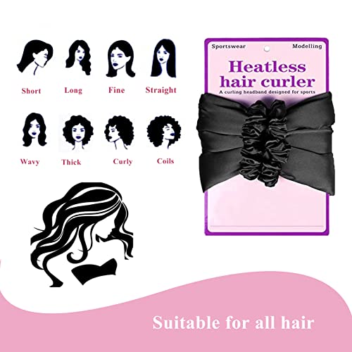 Heatless Curling Rod Headband No Heat Curling Headband Hair