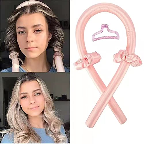 LFRNZS No Heat Hair Curlers for Long Hair   Heatless Curling