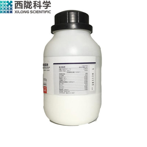 西陇碳酸氢钠分析纯小苏打AR500g科学化工重碳酸钠 KH海水滴定剂 - 图0