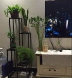 Laogon Retro с твердым деревом Железное искусство многослойное настенное угловое