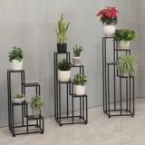 Laogon Retro с твердым деревом Железное искусство многослойное настенное угловое