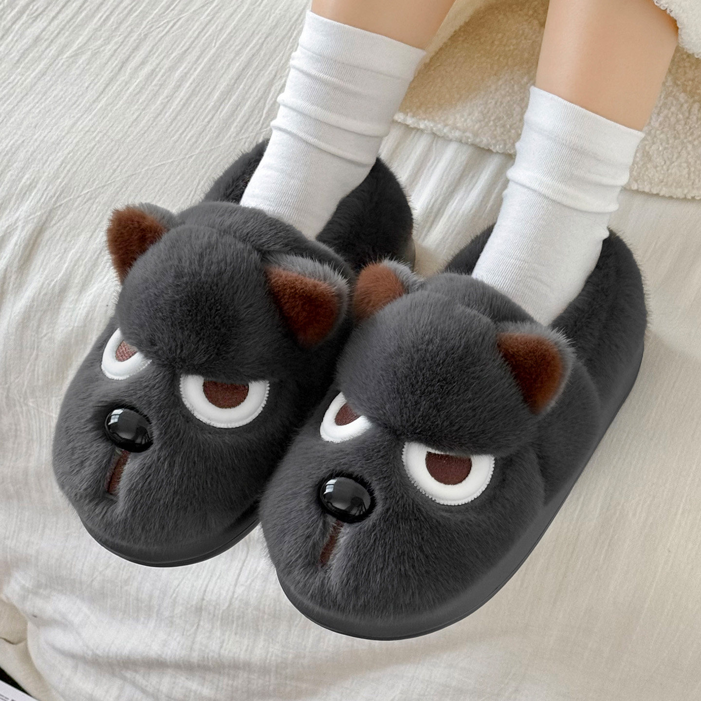棉拖鞋女款冬季包跟2025新款室内家居防滑加绒保暖亲子儿童棉鞋男,淘宝优惠券,粉丝福利购,淘宝优惠卷