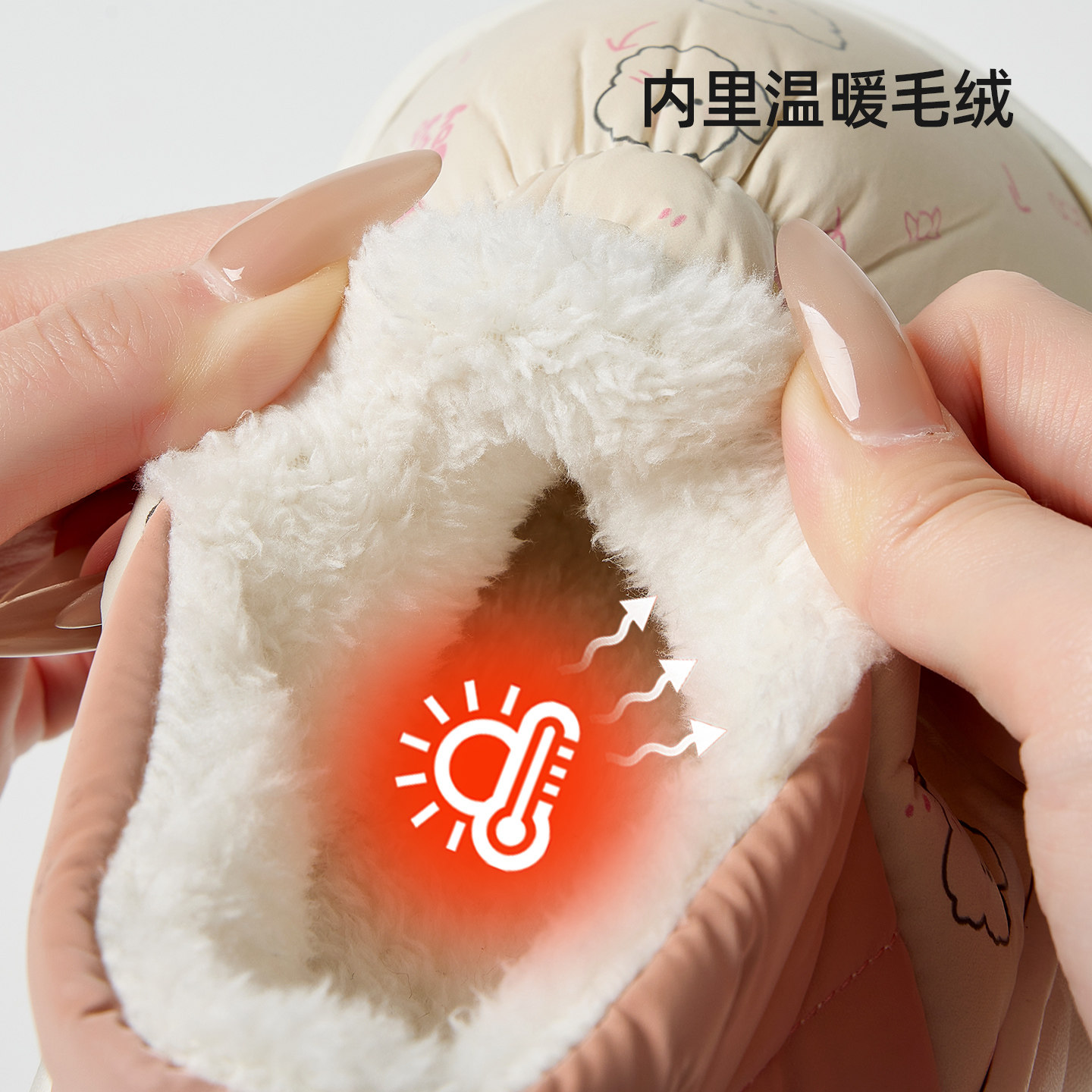 棉拖鞋冬季包跟12月份产妇软底孕妇防滑包跟棉鞋月子棉鞋女中大童,淘宝优惠券,粉丝福利购,淘宝优惠卷