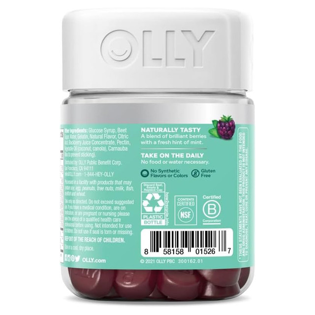 50 OLLY gummy ສຸຂະພາບຜິວຫນັງນໍາເຂົ້າຈາກສະຫະລັດ