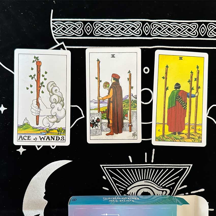 初学者塔罗Tarot for Beginners英文卡牌游戏带说明书-图1