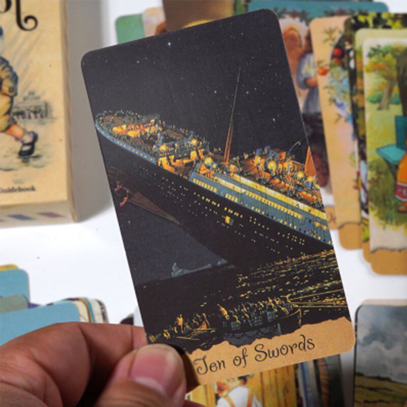 英文Granny’s Postcards Tarot奶奶的明信片塔罗牌卡牌 游戏