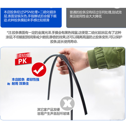雨刷胶条适用长安CS35致尚xt逸动雨刷CX70悦翔V3V5睿骋CS75雨刮器 - 图1