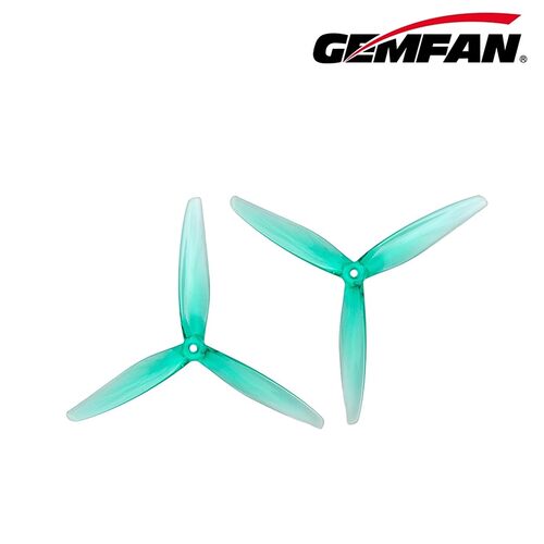 乾丰Gemfan Hurricane 7050-3七英寸高螺距穿越机桨叶三叶桨 航拍 - 图2