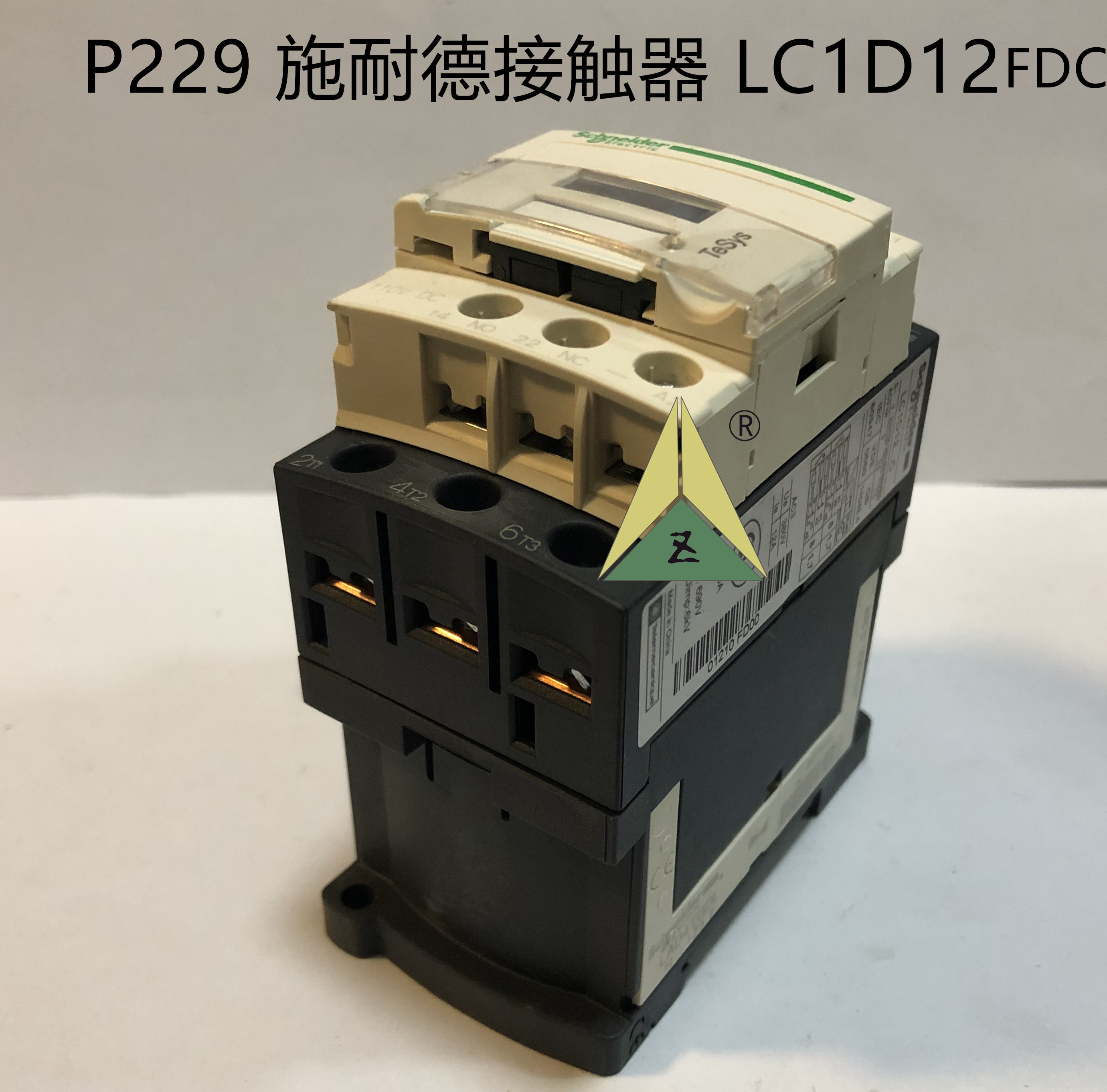 电梯配件接触器 施耐德接触器LC1-D12FDC LC1-D12F7C LC1-D12M7C - 图1