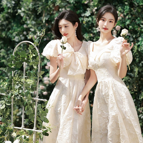 Платье подружки невесты, зимнее вечернее платье, юбка, коллекция 2023, изысканный стиль