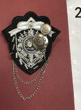 现货包邮西服制服徽章胸针