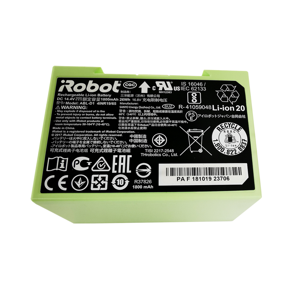 原装iRobot i7+ i3 i4 e5 e6扫地机配件轮子尘盒电池滤网胶刷尘袋 - 图0