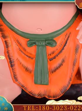 12寸树脂玻璃钢《山神像摆件》五谷神农大帝雕像工艺品