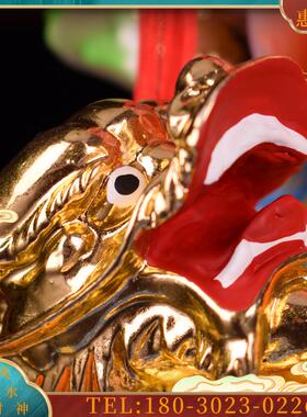 9寸站骑龙观音佛像观世音菩萨像风水供奉摆件树脂玻璃钢