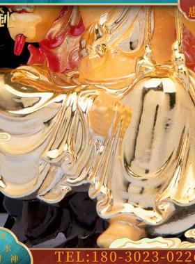 工黄铜鎏金不动明王摆件唐密造像大全不动尊菩萨佛摆件