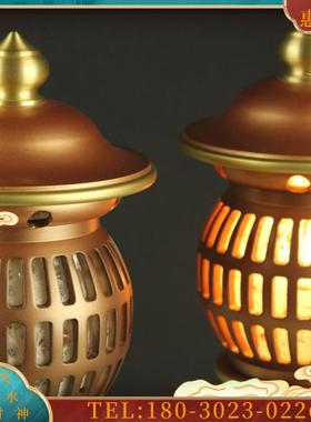 LED佛前长明灯纯铜莲花灯供佛台灯灯神灯佛堂灯家用插电【议价】