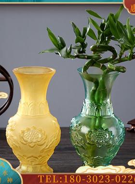 供具套装佛前供盘供佛香炉家用水琉璃供水杯供瓶佛堂佛具用品大全