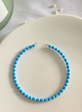 双层叠戴手链串珠原创百搭