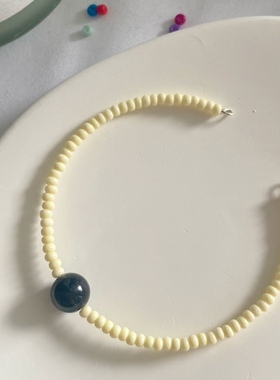 pupu原创设计复古奶油手串