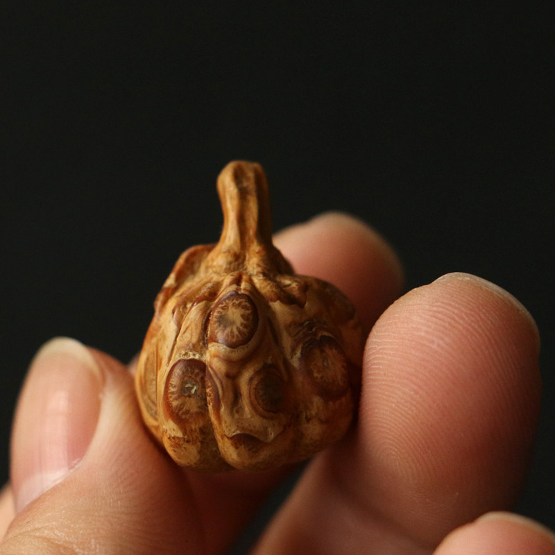 精品名家刘卫强纯手工雕刻迷你小南瓜小吊坠竹雕竹制挂件小配饰,淘宝优惠券,粉丝福利购,淘宝优惠卷