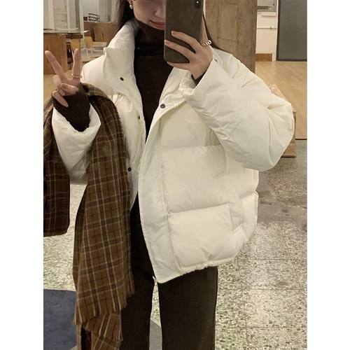 Демисезонный сексуальный пуховик для отдыха, куртка, коллекция 2021, оверсайз