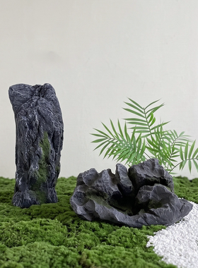 玻璃钢轻便空心仿真青龙石摆件