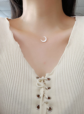 HuoTing天然贝母隐形鱼线透明女