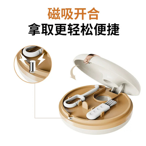 牙套盒便携随身牙齿保持器盒子小巧儿童正畸隐形矫正器存放收纳盒 - 图3