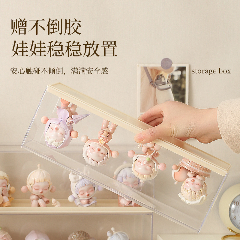 Blind box storage display rack doll figure storage box