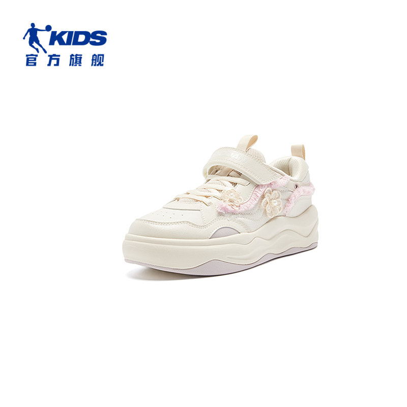 乔丹儿童鞋女童潮流板鞋2026秋冬新款低帮小学生女孩休闲鞋运动鞋,淘宝优惠券,粉丝福利购,淘宝优惠卷