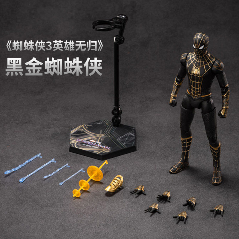 正版中动漫威复仇者联盟蜘蛛侠公仔 通德玩具潮玩盲盒
