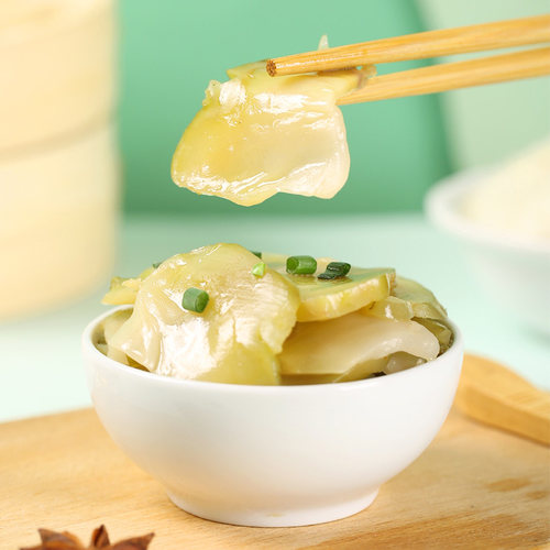 味聚特原味榨菜片小包装71g四川泡菜开味菜下饭菜咸菜小菜食品 - 图0