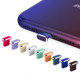 Apple metal dust plug power plug mobile phone accessories
