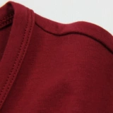 Tide, осенний базовый хлопковый флисовый удерживающий тепло белый однотонный лонгслив с круглым воротником, облегающий крой