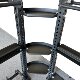 Corner storage rack barbell plate rack kettlebell rack