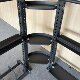Corner storage rack barbell plate rack kettlebell rack