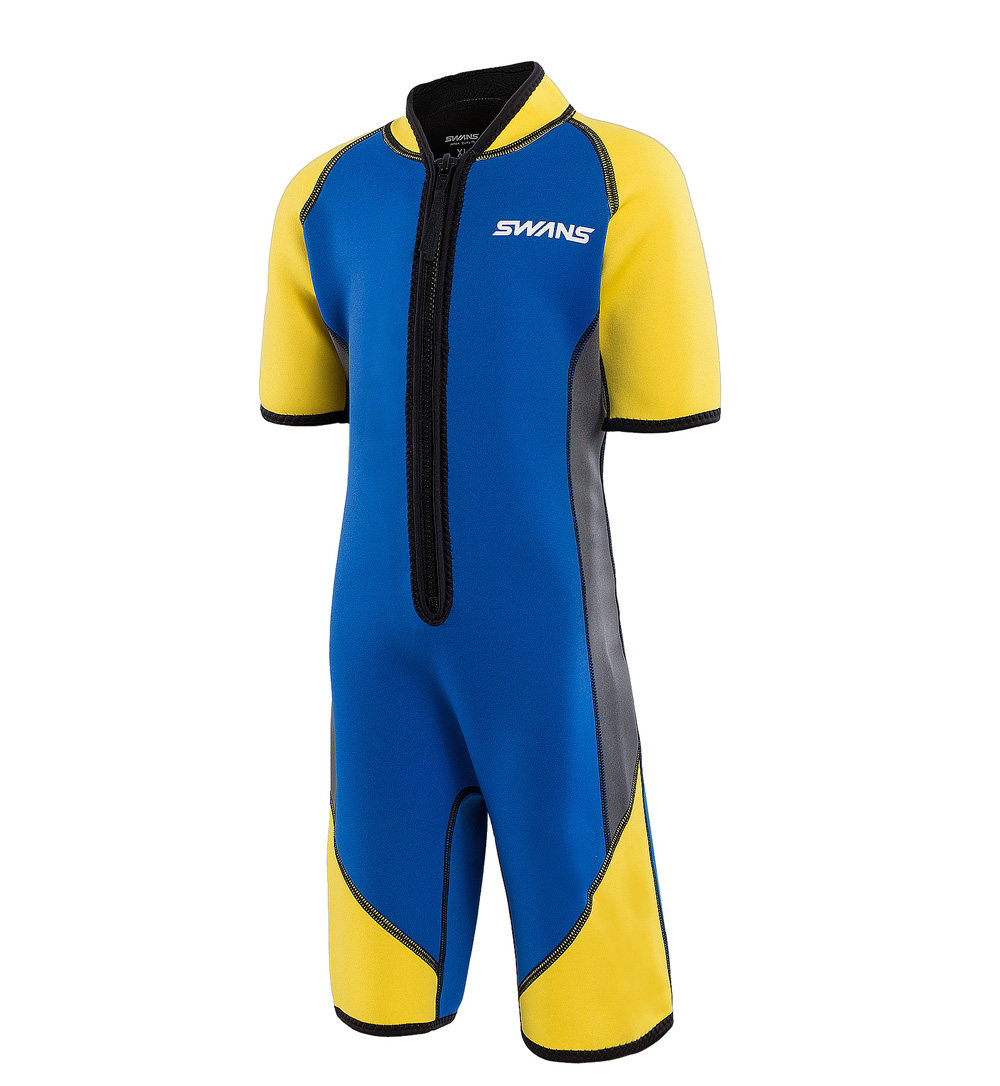 欧美原单时尚儿童潜水服游泳保暖服2.5MM厚独家发售KIKOOAQUA连体,淘宝优惠券,粉丝福利购,淘宝优惠卷